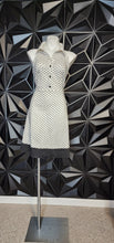 Load image into Gallery viewer, DBY polka dot dress       sz 16, Best fitting sz 12/14

