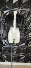 Load image into Gallery viewer, NWT Black crop fur
