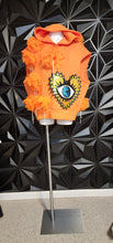 Load image into Gallery viewer, Akira tulle patch sweater  sz lrg/xlrg
