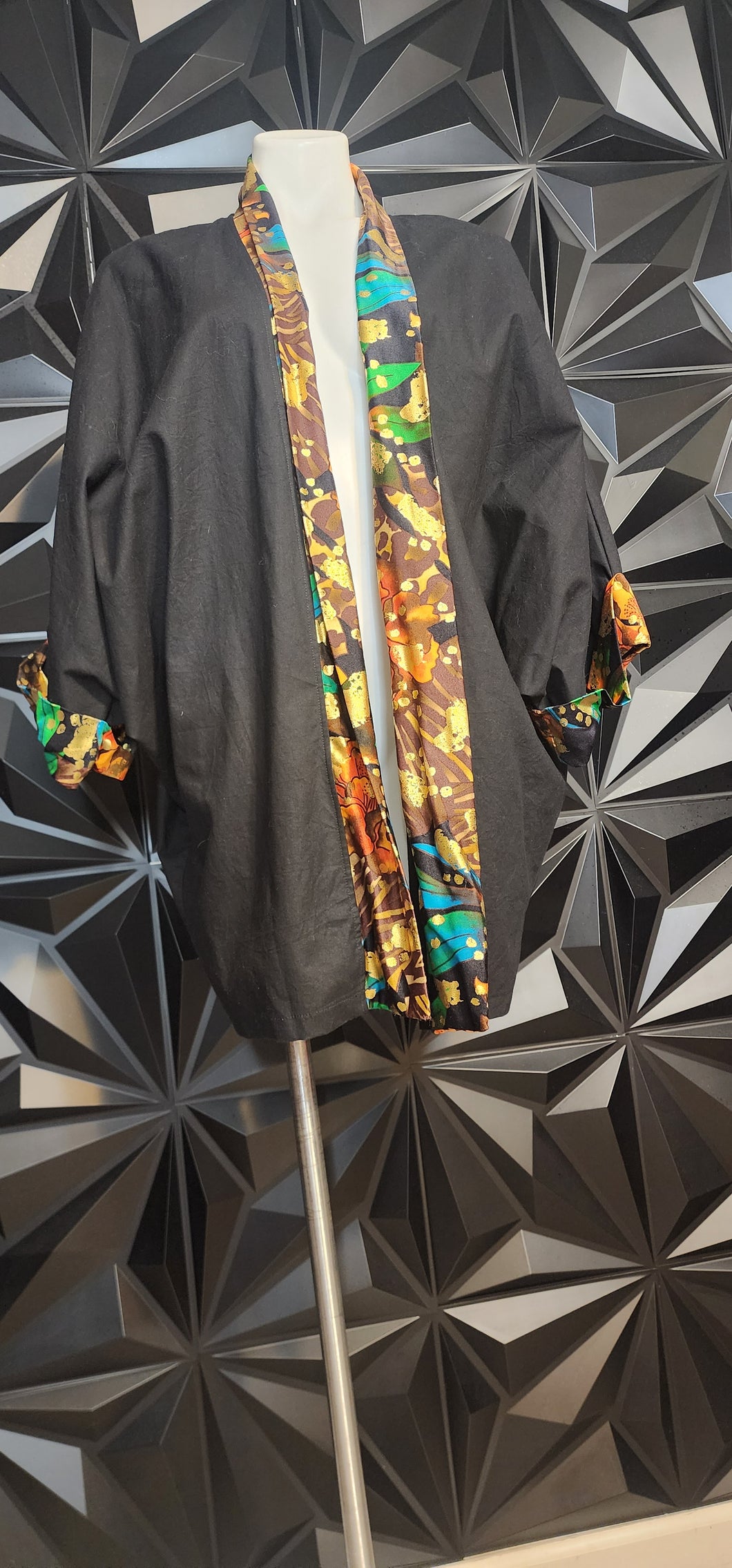 CAROL WIOR OPEN FRONT KIMONO      ONE SIZE
