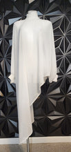 Load image into Gallery viewer, Akira angled sheer top         one size
