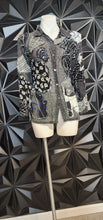 Load image into Gallery viewer, Van Huesen patchy sheer blouse        sz xl
