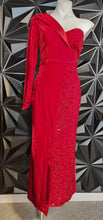 Load image into Gallery viewer, Shein red blazer dress        sz lrg (10)
