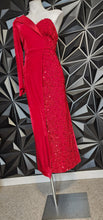 Load image into Gallery viewer, Shein red blazer dress        sz lrg (10)
