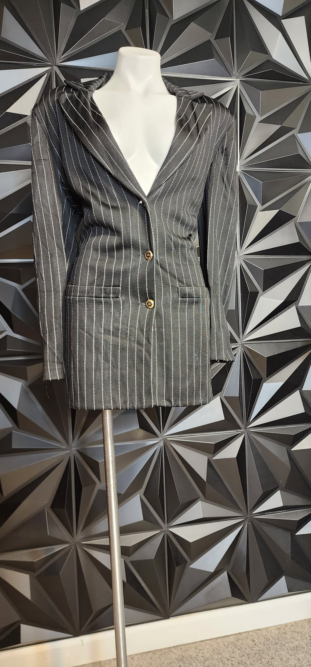 Griffith & Gray by St John stripe blazer            sz 14