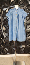 Load image into Gallery viewer, Denim dress/duster    sz lrg-2x
