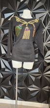 Load image into Gallery viewer, PA International vintage beaded sweater     sz med-lrg
