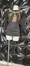 Load image into Gallery viewer, PA International vintage beaded sweater     sz med-lrg

