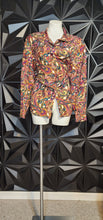 Load image into Gallery viewer, Richard Malcolm paisley print top         sz 14
