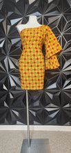 Load image into Gallery viewer, Ankara 1 arm Dress          sz Untagged, Best fitting sz medium
