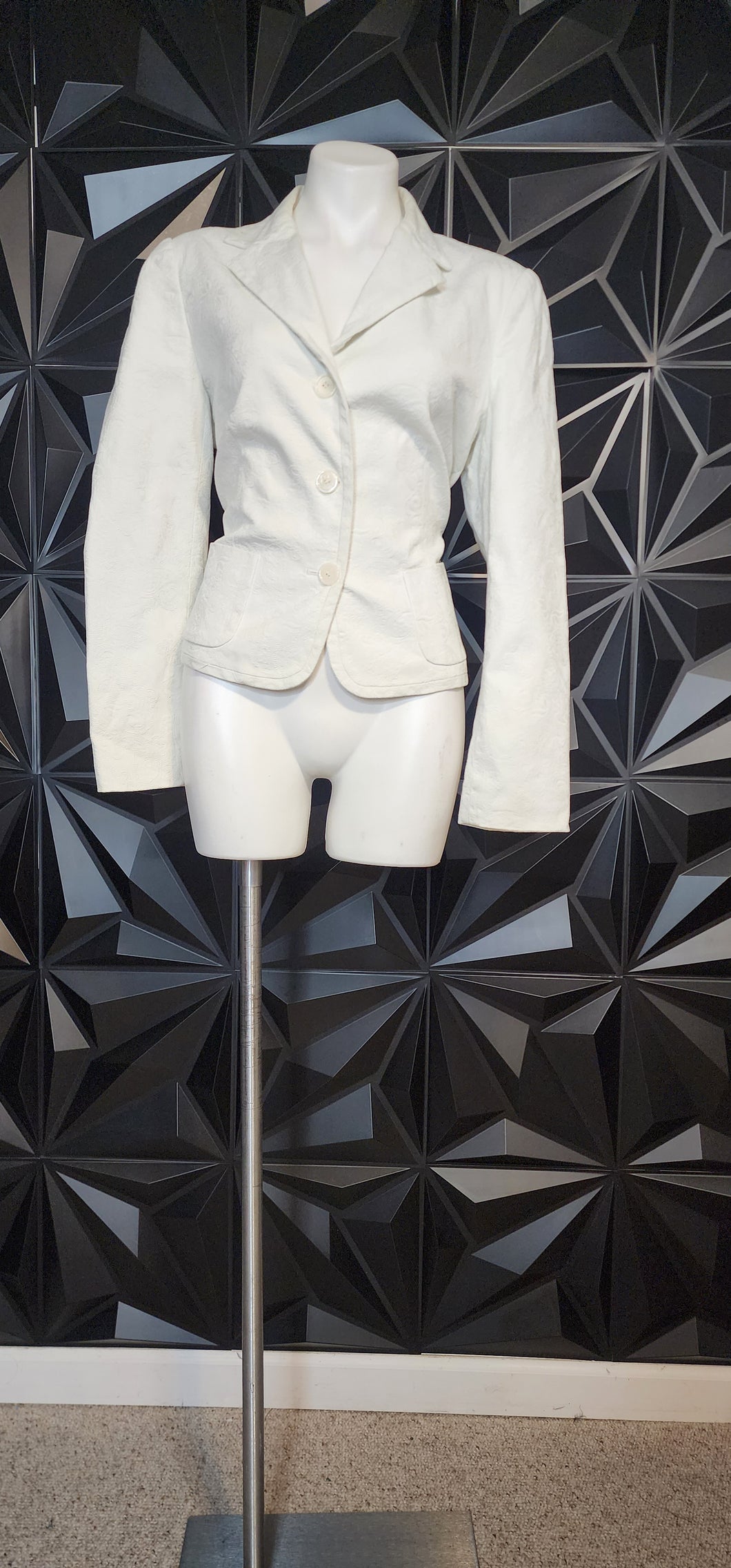 Villager white blazer           sz  12