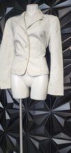 Load image into Gallery viewer, Villager white blazer           sz  12
