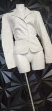 Load image into Gallery viewer, Villager white blazer           sz  12

