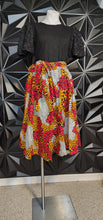 Load image into Gallery viewer, Ankara multicolored skirt          sz med-1x
