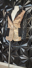 Load image into Gallery viewer, Ashro sequin blazer            sz 16
