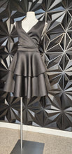 Load image into Gallery viewer, Black fit and flare layered dress      sz 3x(1x/2x fitting)
