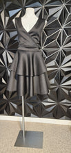 Load image into Gallery viewer, Black fit and flare layered dress      sz 3x(1x/2x fitting)

