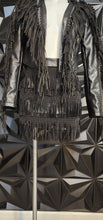 Load image into Gallery viewer, NWT Sincerely Jules leather fringe skirt         sz med 6/8

