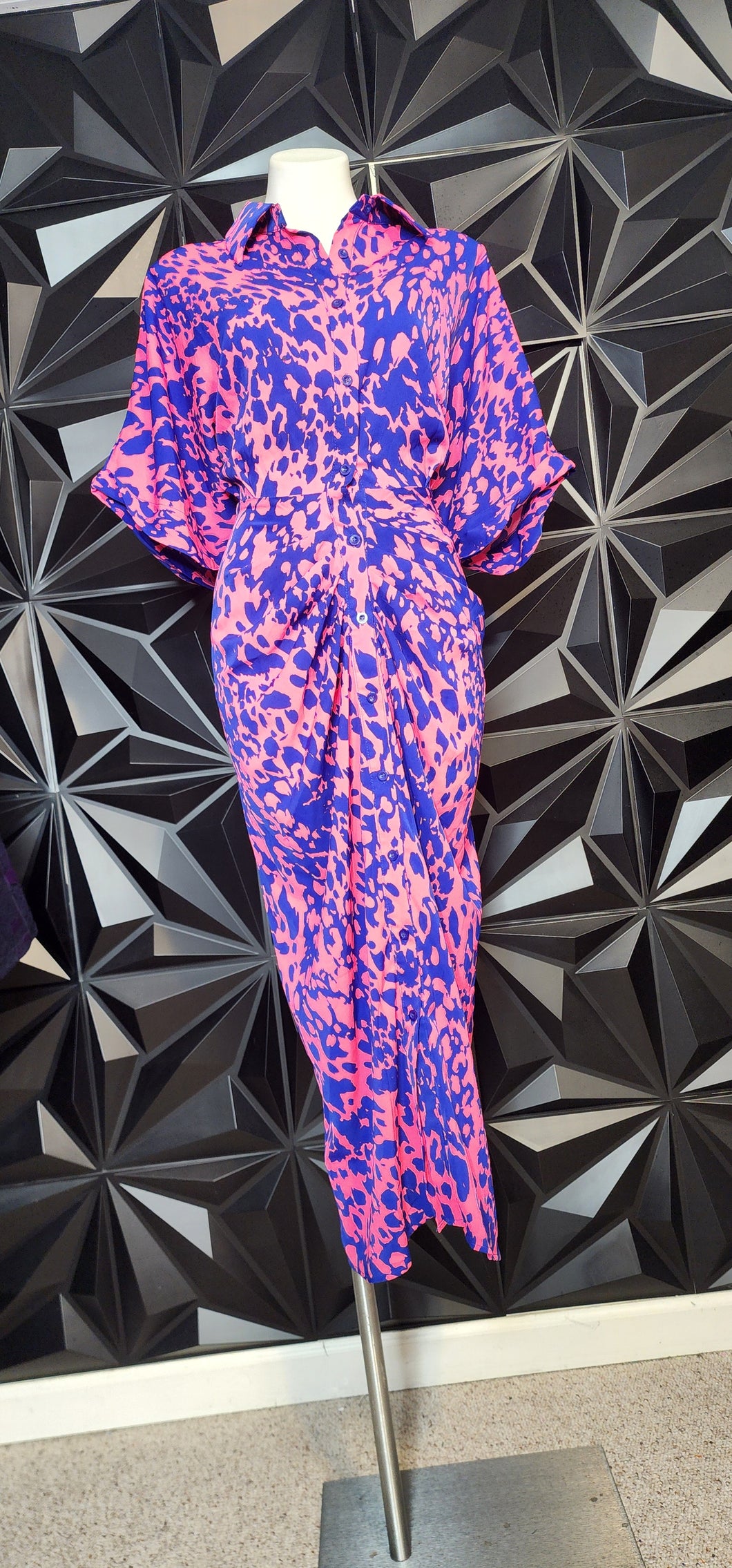 Shein printed dress          sz xxl, 14 fit