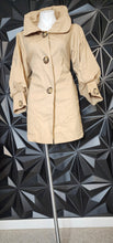 Load image into Gallery viewer, Azel Hazel short  trench jacket         sz medium
