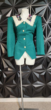 Load image into Gallery viewer, Nahmini vintage blazer        sz 10, best fitting sz 8
