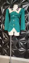 Load image into Gallery viewer, Nahmini vintage blazer        sz 10, best fitting sz 8
