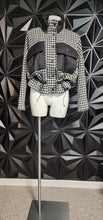 Load image into Gallery viewer, Zara box print jacket           sz med-lrg
