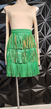 Load image into Gallery viewer, Jade by Jane leather fringe skirt          sz 2x
