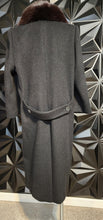 Load image into Gallery viewer, Bill Blass fur trench coat           sz 10

