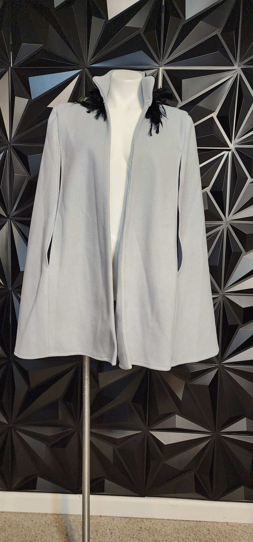 Shein gray cape           sz xl