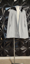 Load image into Gallery viewer, Shein gray cape           sz xl
