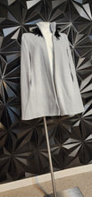 Load image into Gallery viewer, Shein gray cape           sz xl
