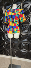 Load image into Gallery viewer, Modern Essentials color block blouse       sz large
