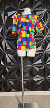 Load image into Gallery viewer, Modern Essentials color block blouse       sz large
