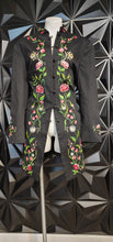 Load image into Gallery viewer, Victor costa  floral front jacket         sz xl

