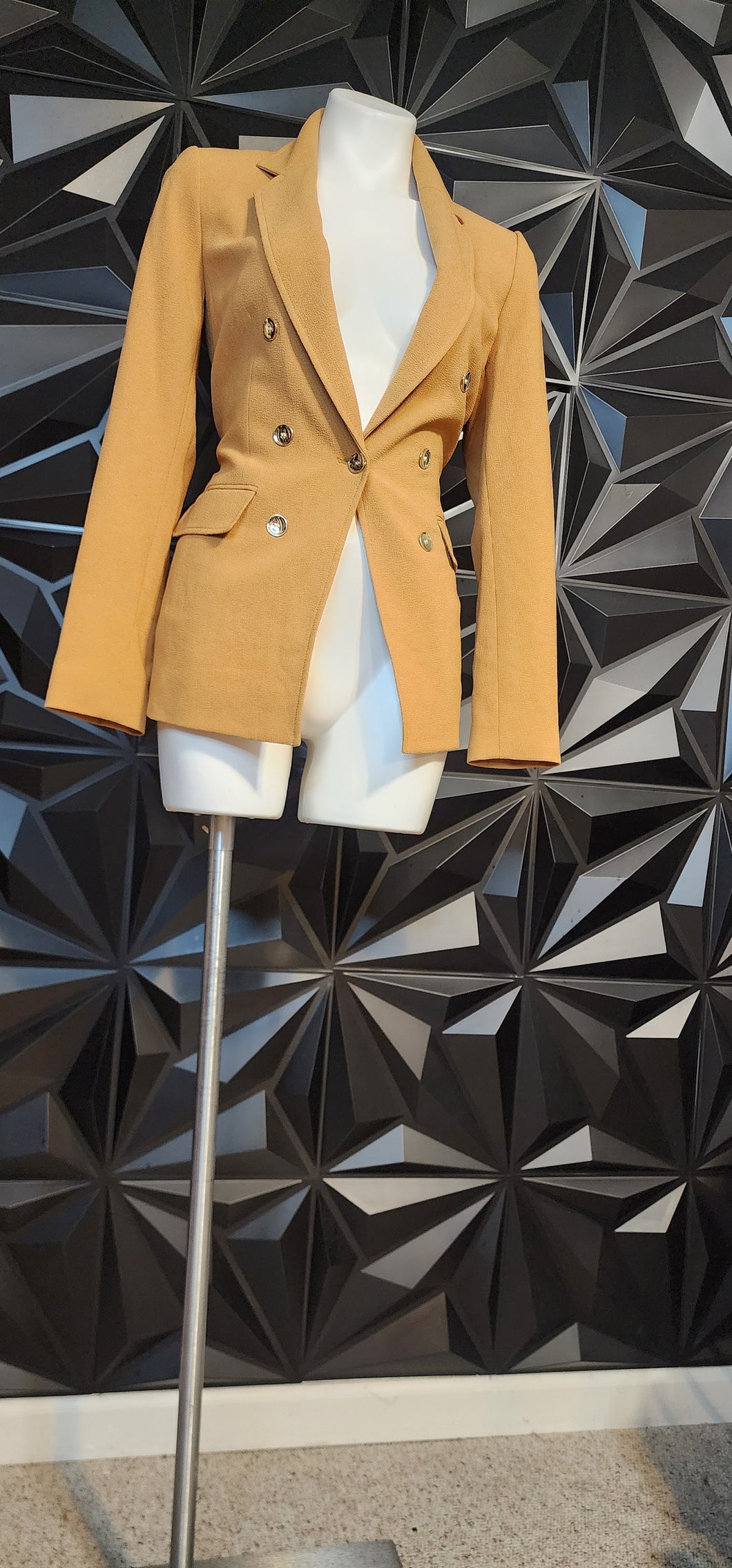 Bar III camel blazer        sz small