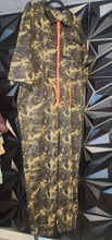 Load image into Gallery viewer, Fashion nova camo jumpsuit         sz 1x (16/18)
