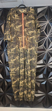 Load image into Gallery viewer, Fashion nova camo jumpsuit         sz 1x (16/18)
