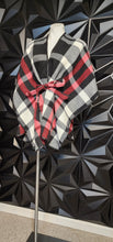 Load image into Gallery viewer, Plaid Poncho          one size

