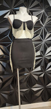 Load image into Gallery viewer, Akira beaded dress             sz small
