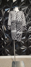 Load image into Gallery viewer, Chicos stripe open front duster           sz Chicos 2=large

