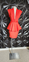 Load image into Gallery viewer, Akira red fit and flare dress            sz xl, best fit 10-12
