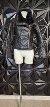 Load image into Gallery viewer, Wildflower leather jacket          sz small
