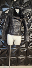 Load image into Gallery viewer, Wildflower leather jacket          sz small
