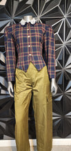 Load image into Gallery viewer, Donna Morgan vintage plaid blazer        sz 8, best fit 6/8
