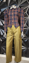 Load image into Gallery viewer, Donna Morgan vintage plaid blazer        sz 8, best fit 6/8

