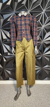 Load image into Gallery viewer, Donna Morgan vintage plaid blazer        sz 8, best fit 6/8
