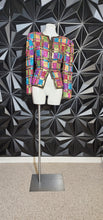 Load image into Gallery viewer, Lawrence Kazar sequin vintage blazer        sz lrg, 12-14
