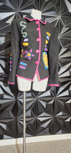 Load image into Gallery viewer, Indigo Moon blazer        sz lrg (no larger than 14)
