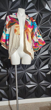 Load image into Gallery viewer, Multicolor kimono              one size (up to large)

